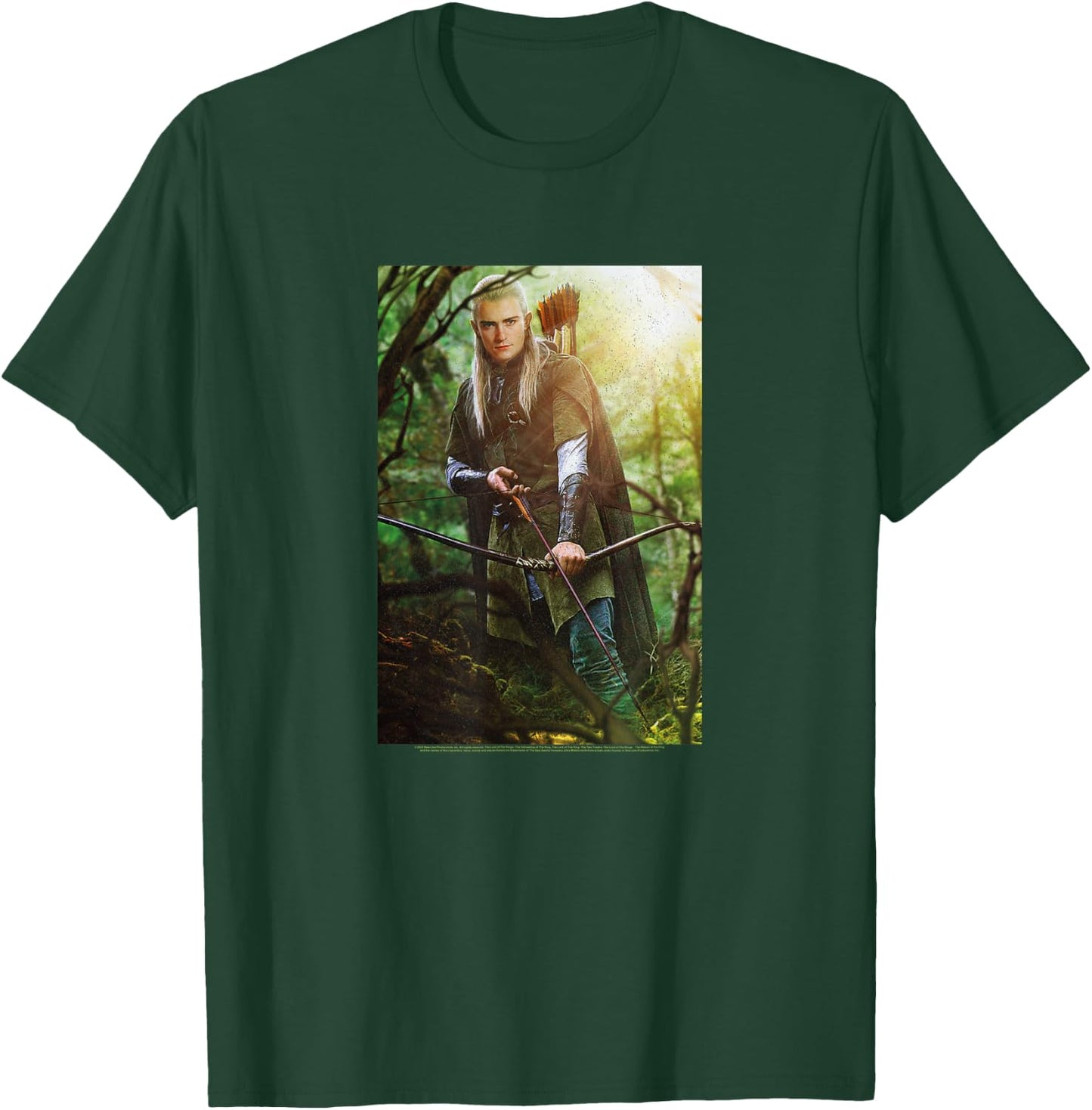 The Lord Of The Rings Legolas In The Dark Forest T-Shirt - T-Shirt | Forest