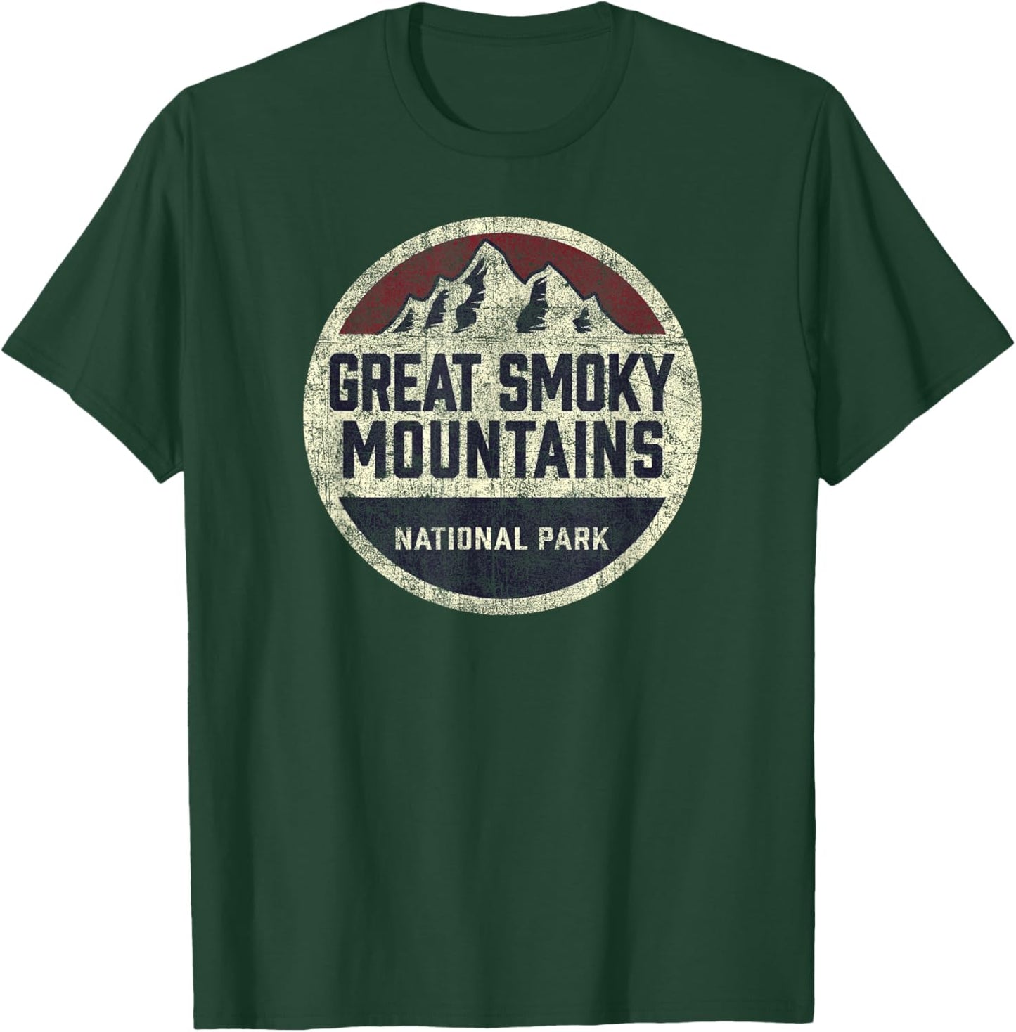 Great Smoky Mountains National Park Shirt Kids Vintage T-Shirt - T-Shirt | Forest