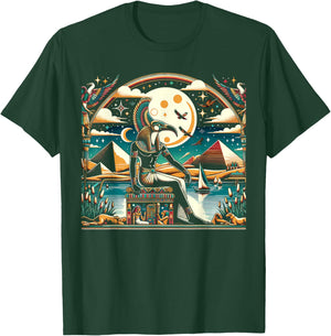 Thoth Egyptian Mythology Diety Ibis Ancient Egypt T-Shirt - T-Shirt | Forest