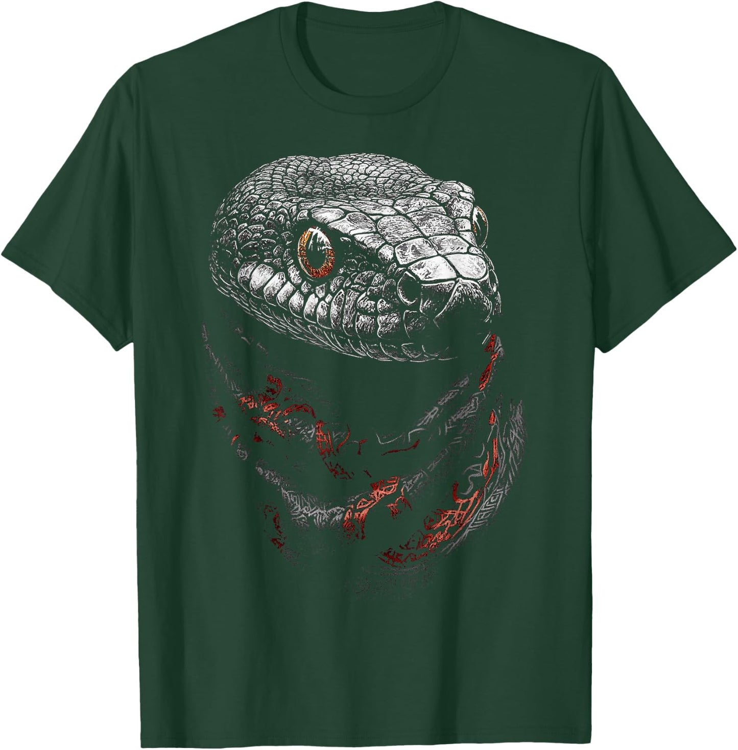 Snake Animal Graphic Art Snake T-Shirt - T-Shirt | Forest