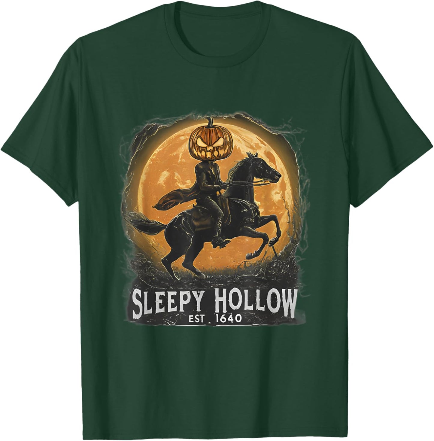 Sleepy Hollow Headless Horseman T-Shirt - T-Shirt | Forest