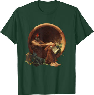 Diogenes gets Triggered - Mad Philosopher T-Shirt - T-Shirt | Forest