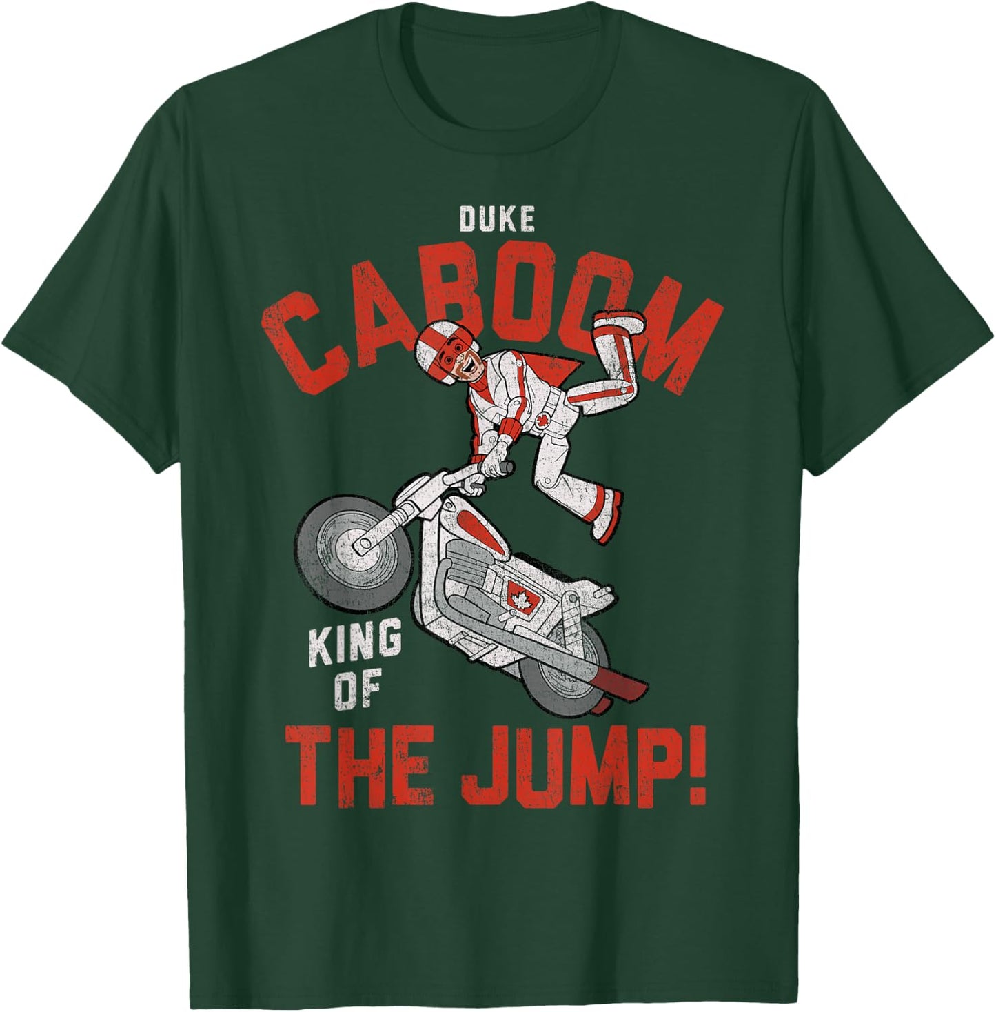 Disney Pixar Toy Story Duke Caboom King Of The Jump T-Shirt - T-Shirt | Forest