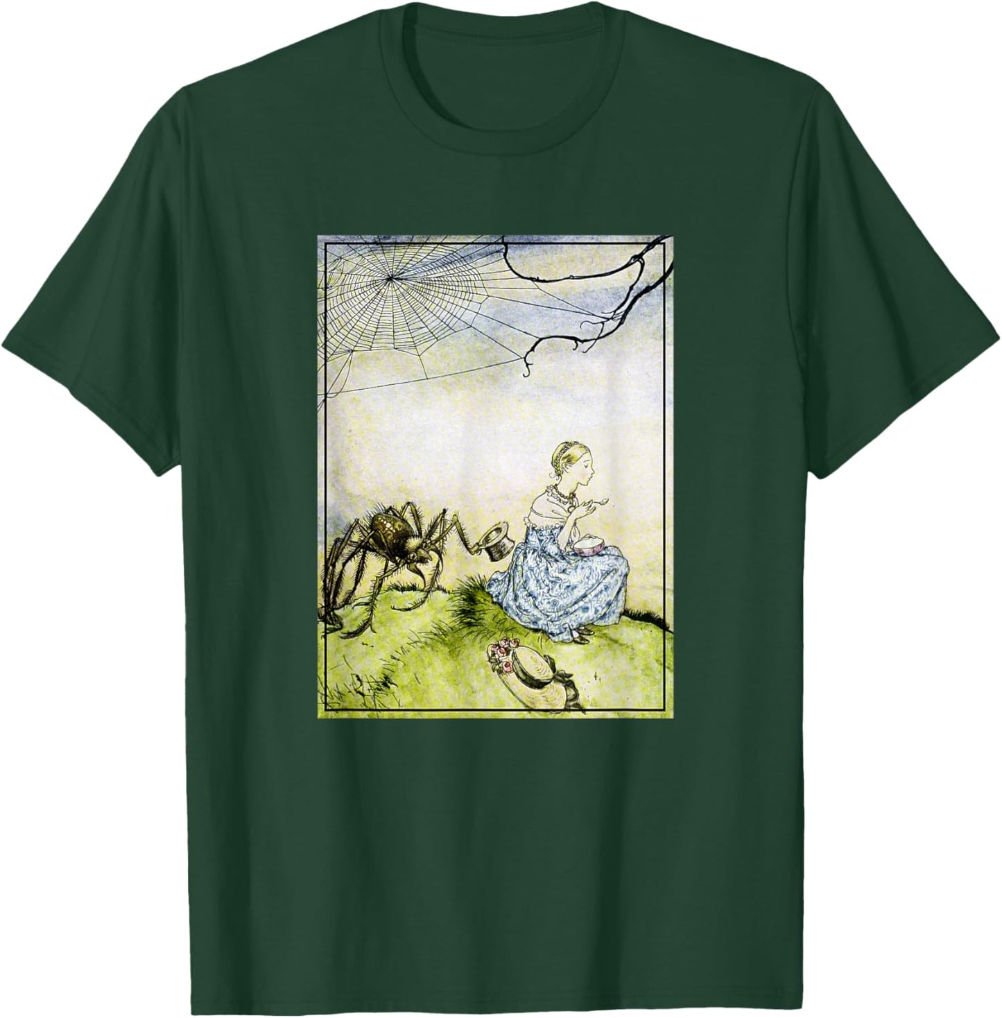 Little Miss Muffet (1913) T-Shirt - T-Shirt | Forest