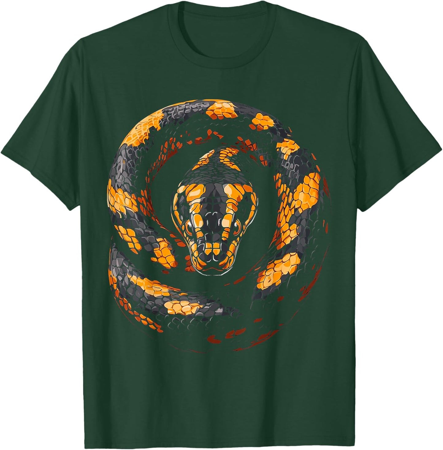 Snake Animal Graphic Artwork Snake T-Shirt - T-Shirt | Forest