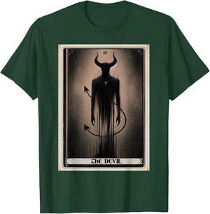 Tarot Card The Devil T-Shirt - T-Shirt | Forest