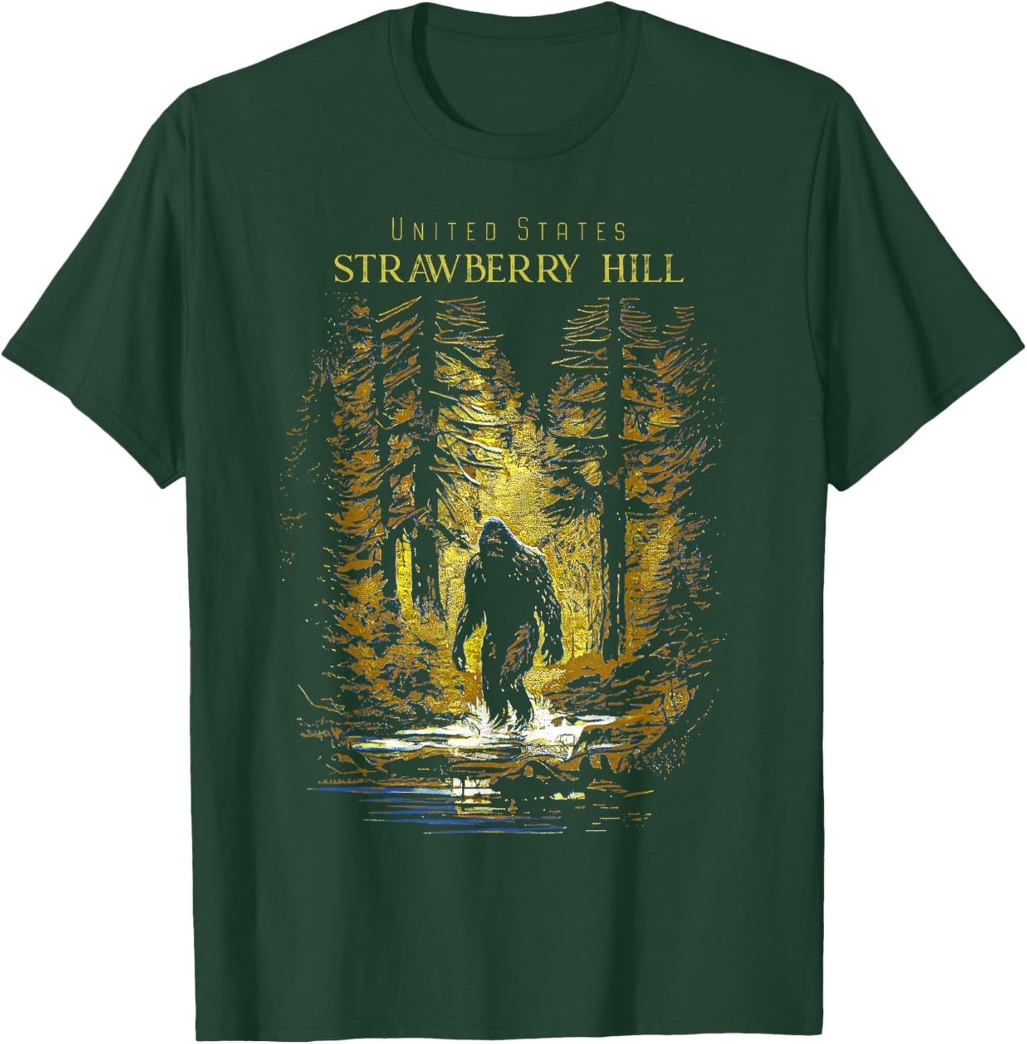 Strawberry Hill United States T-Shirt - T-Shirt | Forest