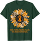 Leopard Sunflower Functional Neurological Disorder Awareness T-Shirt - T-Shirt | Forest
