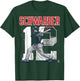 Kyle Schwarber Player Number - Apparel T-Shirt - T-Shirt | Forest