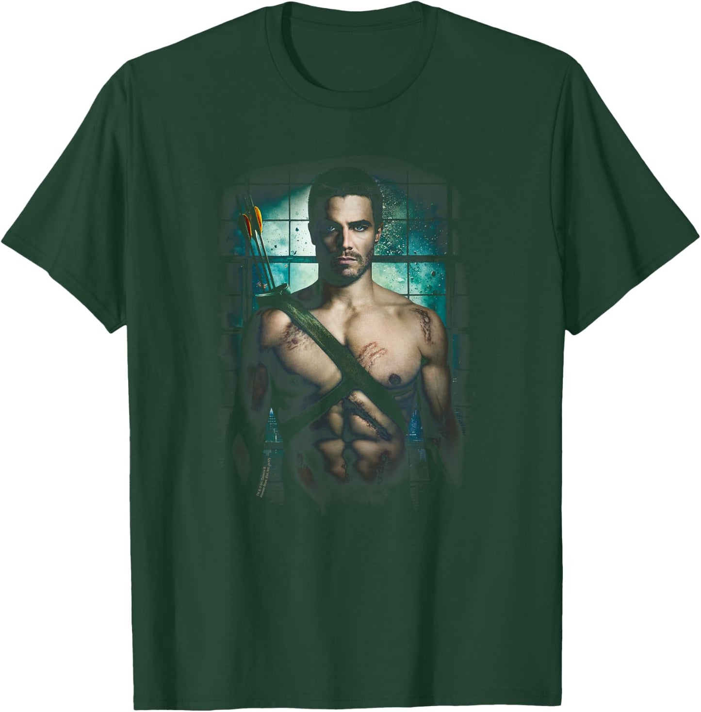 Arrow TV Series Shirtless T-Shirt - T-Shirt | Forest