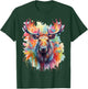 Pop Art Moose Lovers Design Funny Moose T-Shirt - T-Shirt | Forest