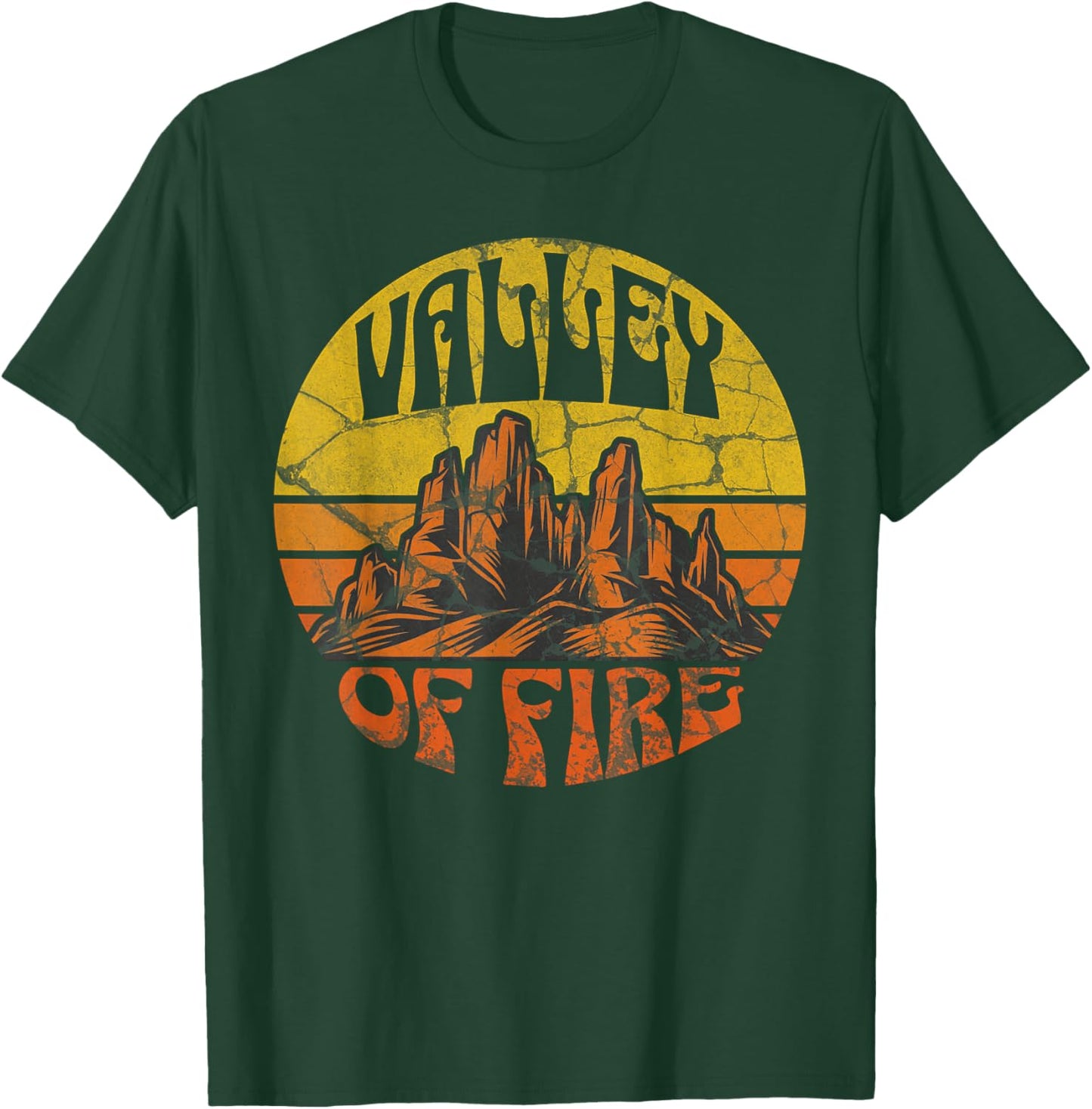 Valley Of Fire T-Shirt - T-Shirt | Forest