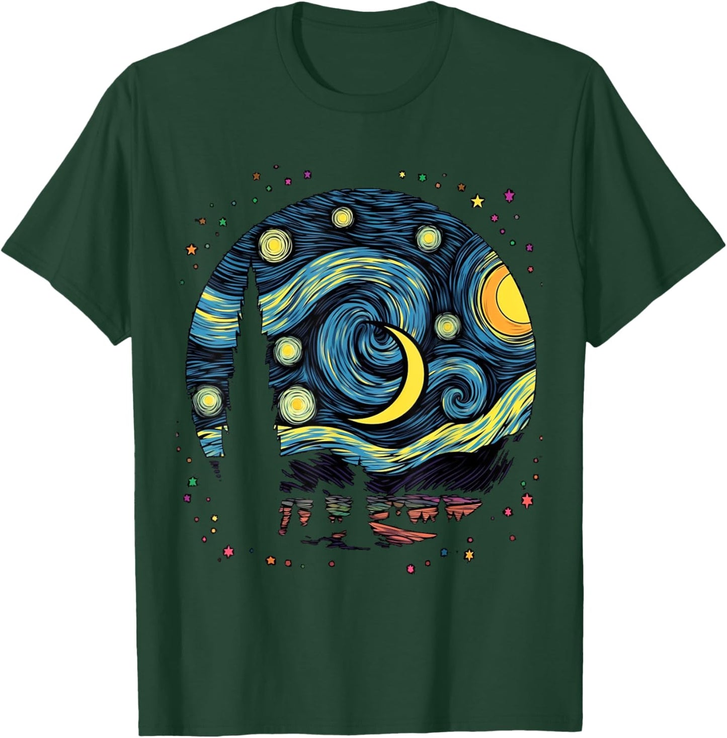 Galaxy Whispers T-Shirt - T-Shirt | Forest