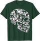 Distinctive dog skull design for those who love nerves , Black, S T-Shirt - T-Shirt | Forest