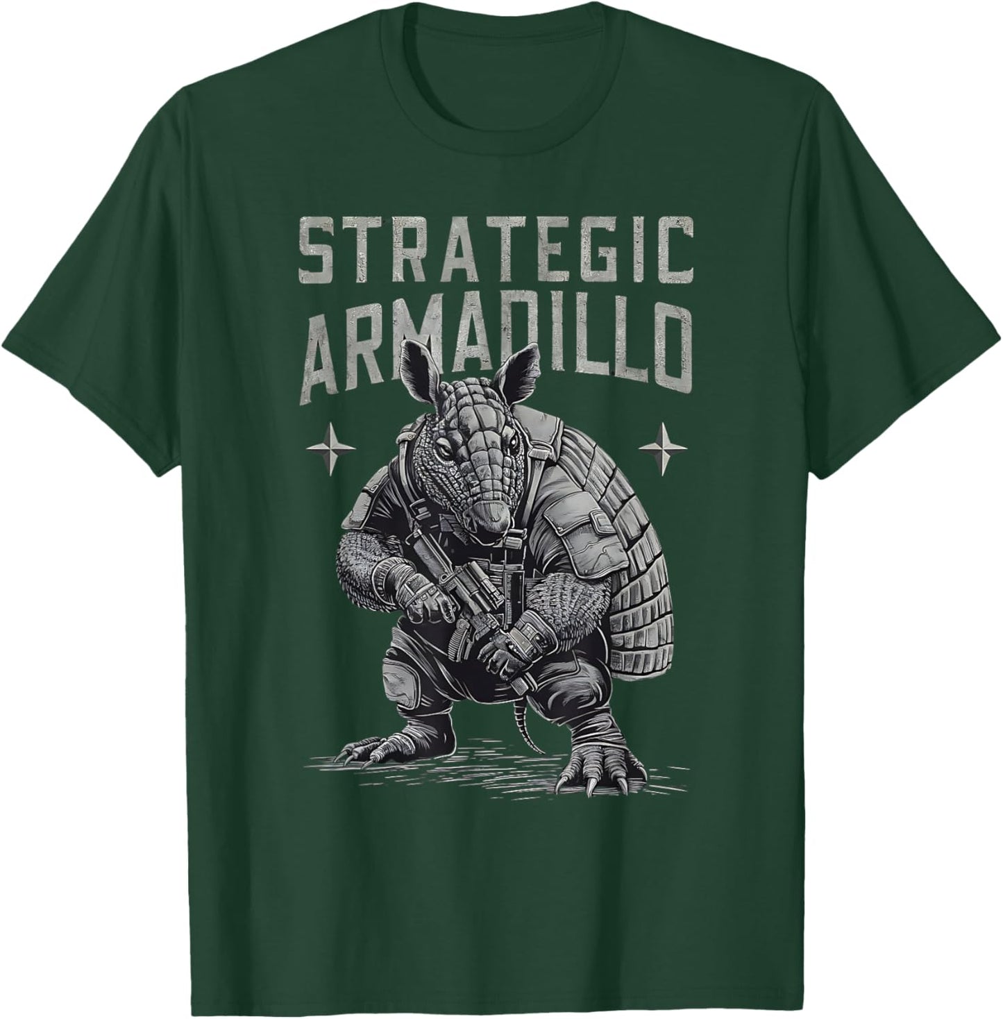 Strategic Armadillo Tactical Military T-Shirt - T-Shirt | Forest