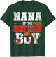 Nana Of The Birthday Boy Baseball Bday Family T-Shirt - T-Shirt | Forest