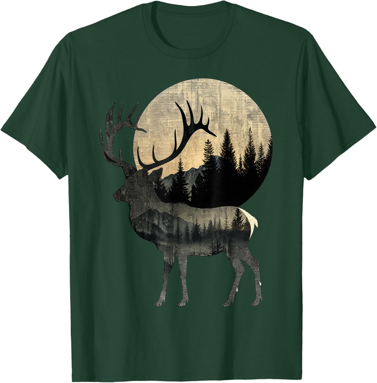 Forests, mountains Elk T-Shirt - T-Shirt | Forest