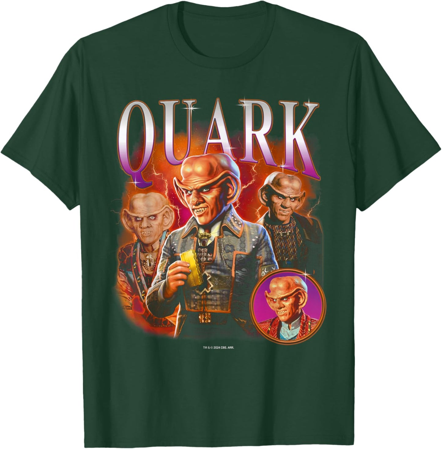 Star Trek : Deep Space Nine Quark Heartthrob , Black, S T-Shirt - T-Shirt | Forest