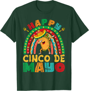 Happy Cinco De Mayo Mexican Fiesta 5 De Mayo Mexico T-Shirt - T-Shirt | Forest