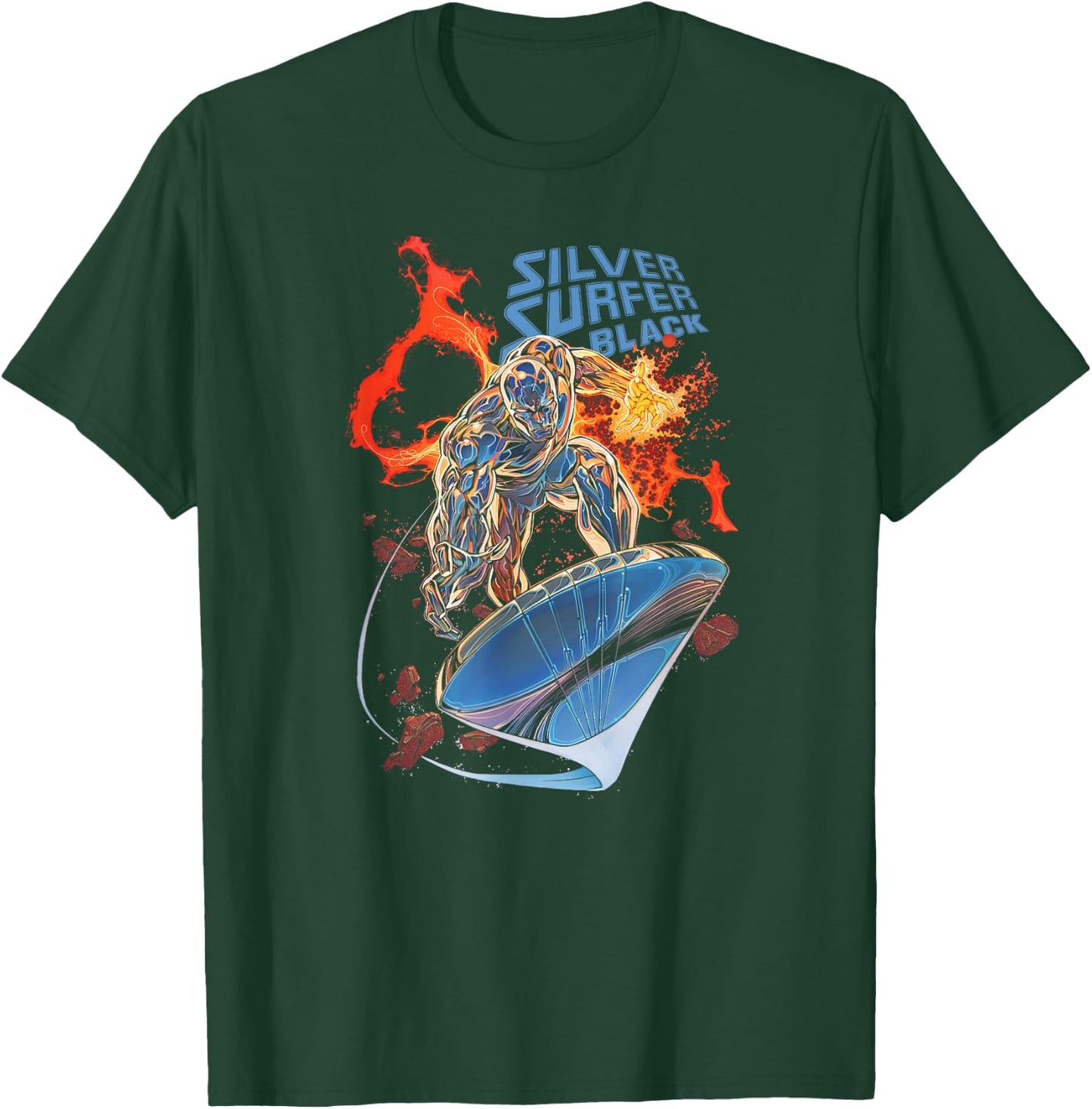 Marvel Silver Surfer Black #1 Comic Cover T-Shirt - T-Shirt | Forest