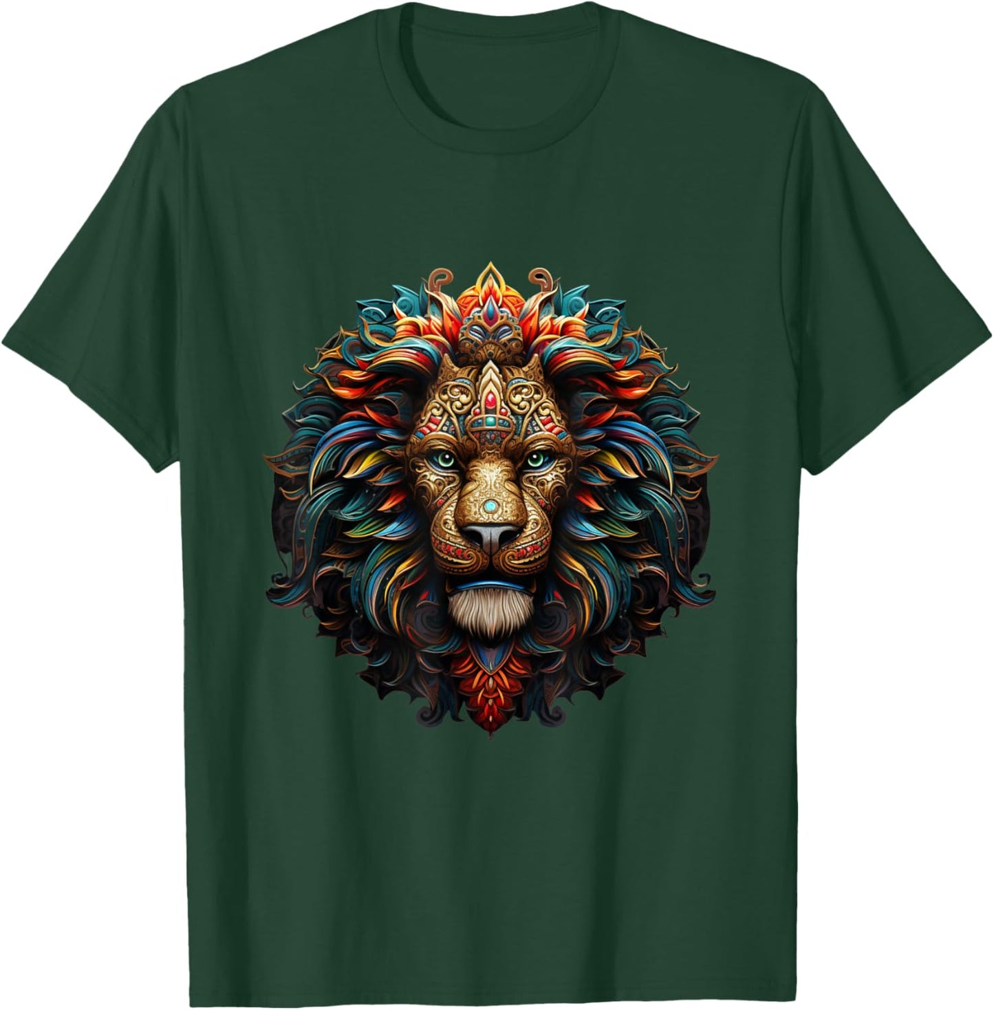 Regal Batik Lion T-Shirt - T-Shirt | Forest