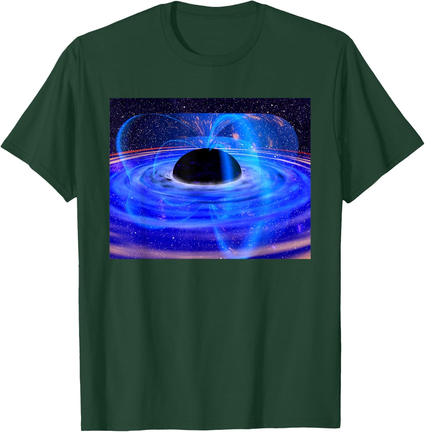 Black Hole Physics Teacher Student Physicist Gift Women Girls Kids T-Shirt - T-Shirt | Forest