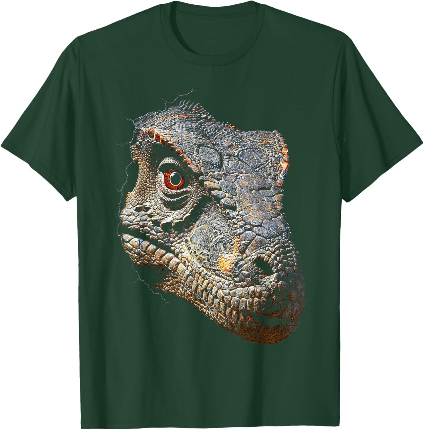Iguanodon Dinosaur Graphic Art Iguanodon T-Shirt - T-Shirt | Forest
