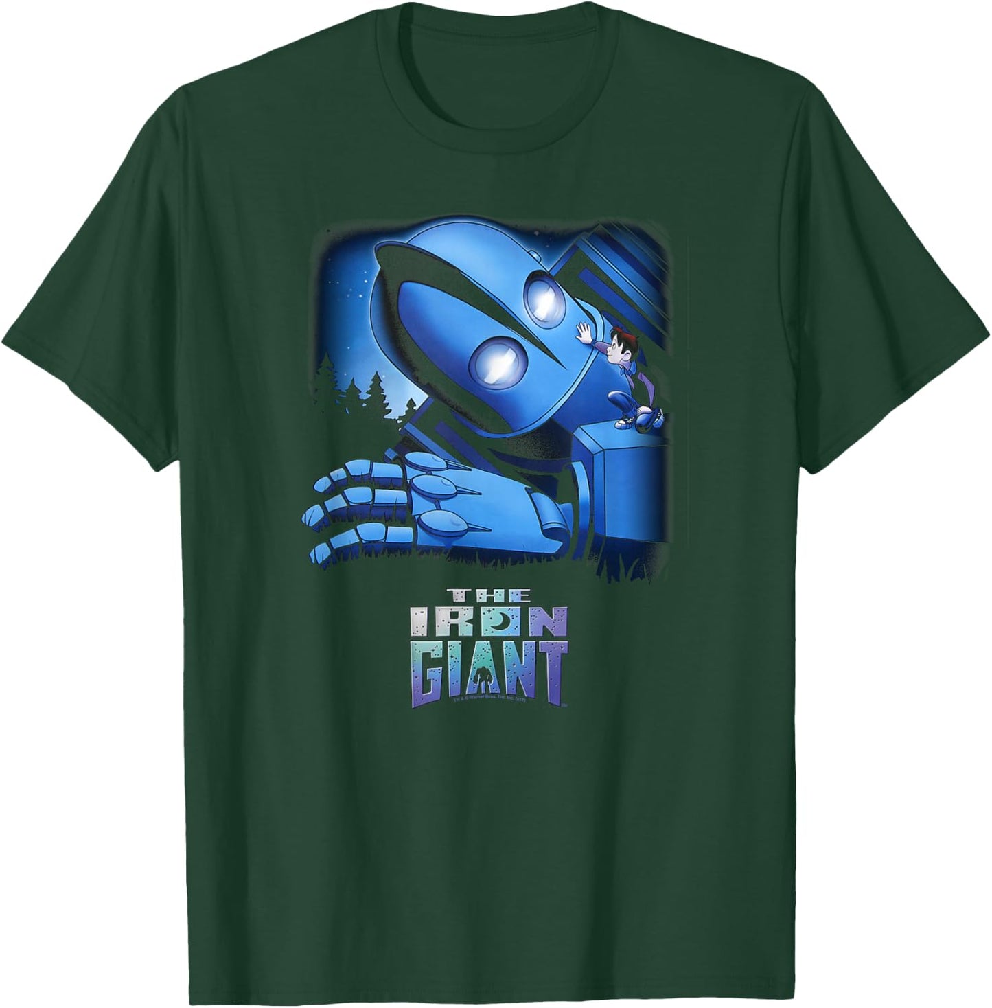The Iron Giant and Hogarth T-Shirt - T-Shirt | Forest