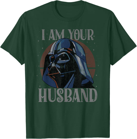 Star Wars Darth Vader I Am Your Husband Retro Quote Funny T-Shirt - T-Shirt | Forest