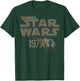 Star Wars Rebel Logo Retro Line 1977 T-Shirt - T-Shirt | Forest