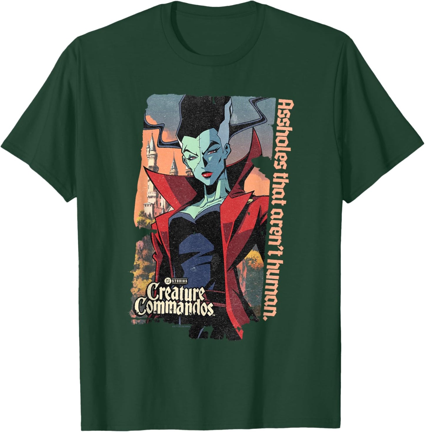 Creature Commandos The Bride T-Shirt - T-Shirt | Forest
