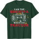 Grandpa with Tractor Grandfather Funny Grandpa Tractor T-Shirt - T-Shirt | Forest