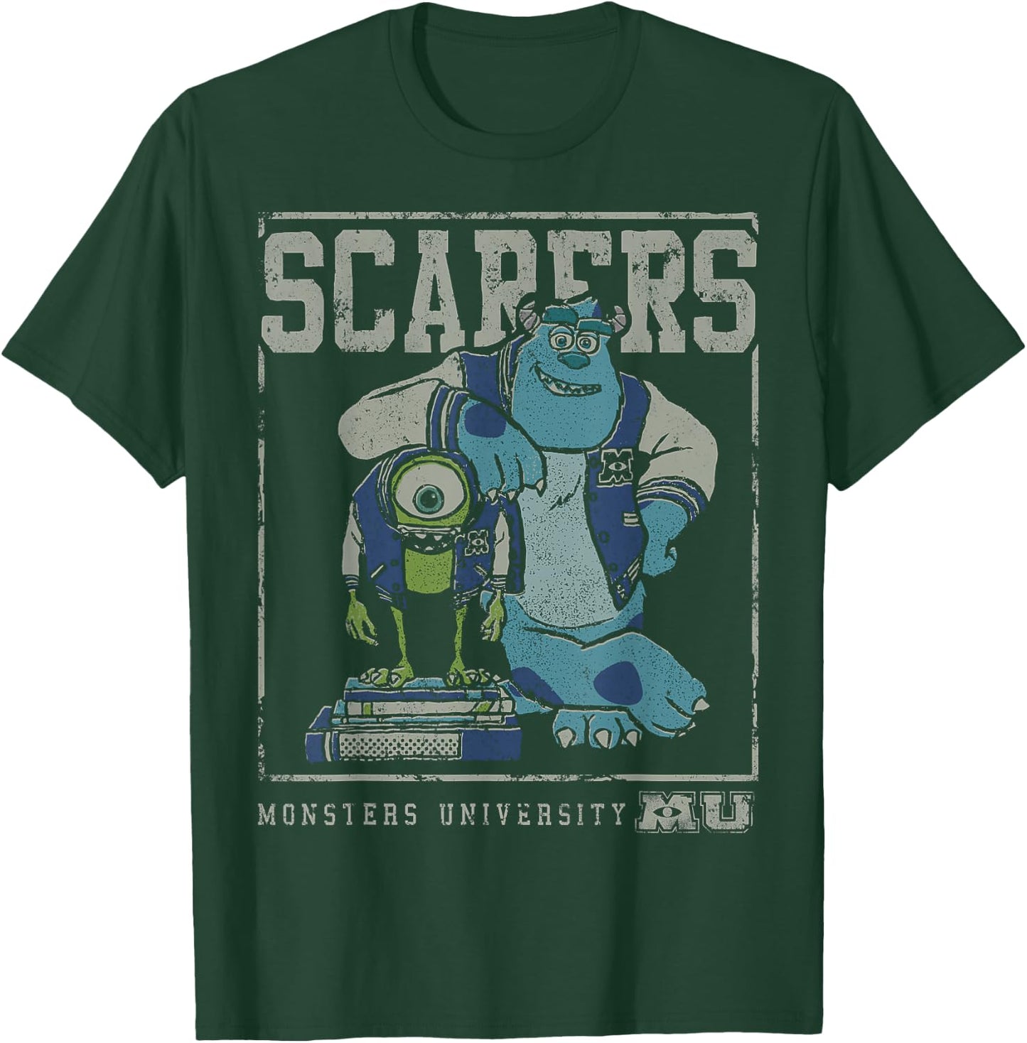 Disney Pixar Monsters University Mike And Sully Scarers T-Shirt - T-Shirt | Forest