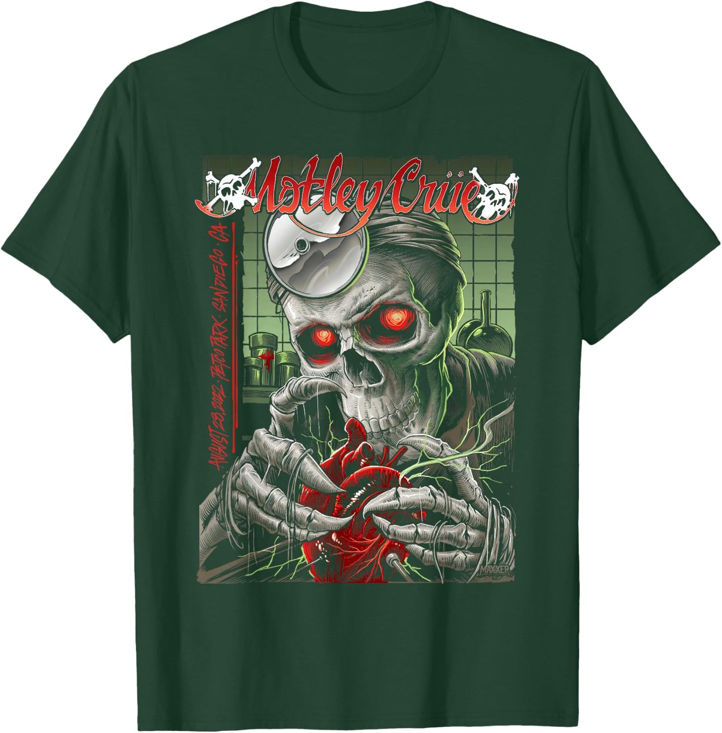 Mötley Crüe - The Stadium Tour San Diego T-Shirt - T-Shirt | Forest