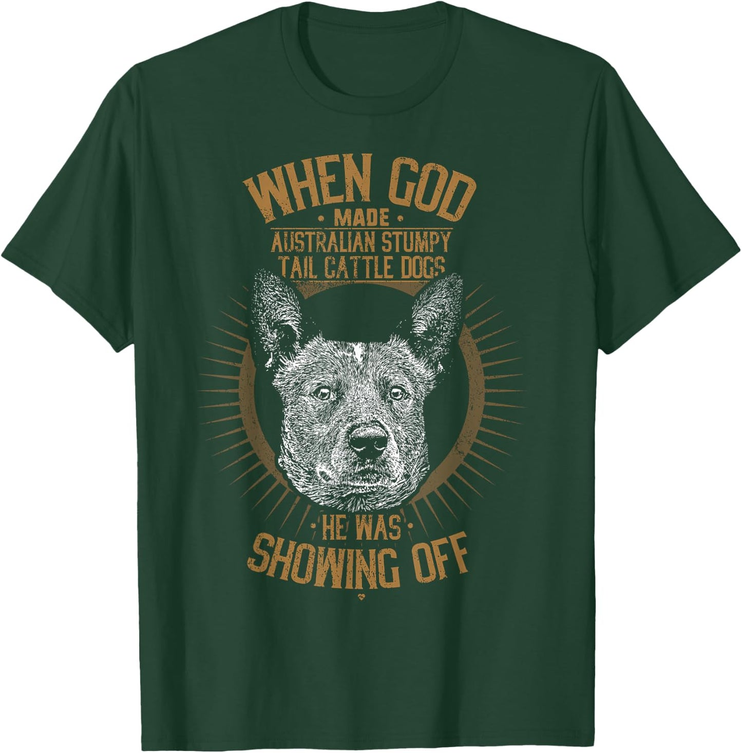 Australian Stumpy Tail Cattle Dog Funny Dog Women T-Shirt - T-Shirt | Forest