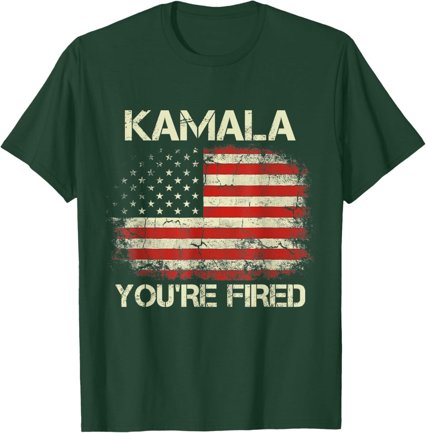 Kamala You're Fired Funny Anti Kamala Harris Election 2024 T-Shirt - T-Shirt | Forest