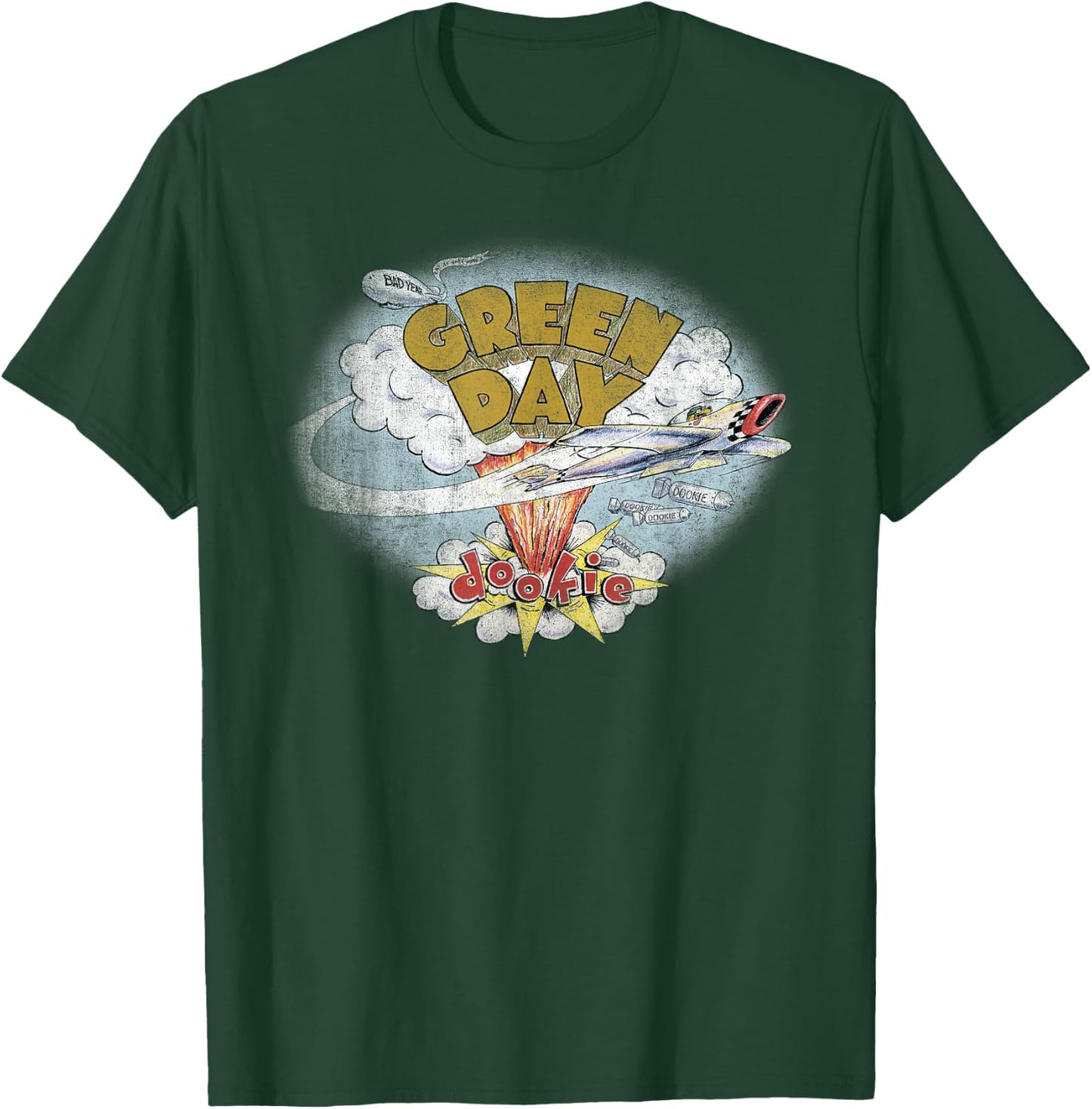 Green Day Fresh Dookie T-Shirt - T-Shirt | Forest