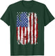 USA Flag American Flag USA USA 4th of July T-Shirt - T-Shirt | Forest
