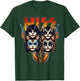 Hiss Funny Cats Kittens Parody Rock Rockin vintage retro cat T-Shirt - T-Shirt | Forest
