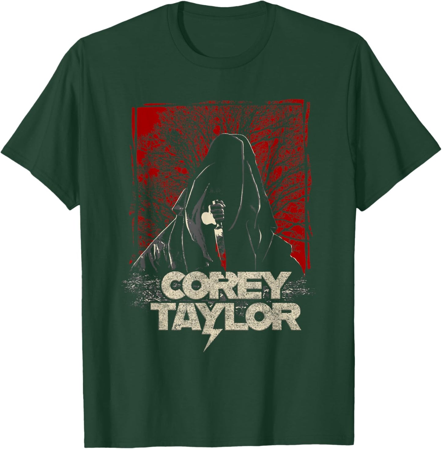 Corey Taylor - Shroud With Knife T-Shirt - T-Shirt | Forest