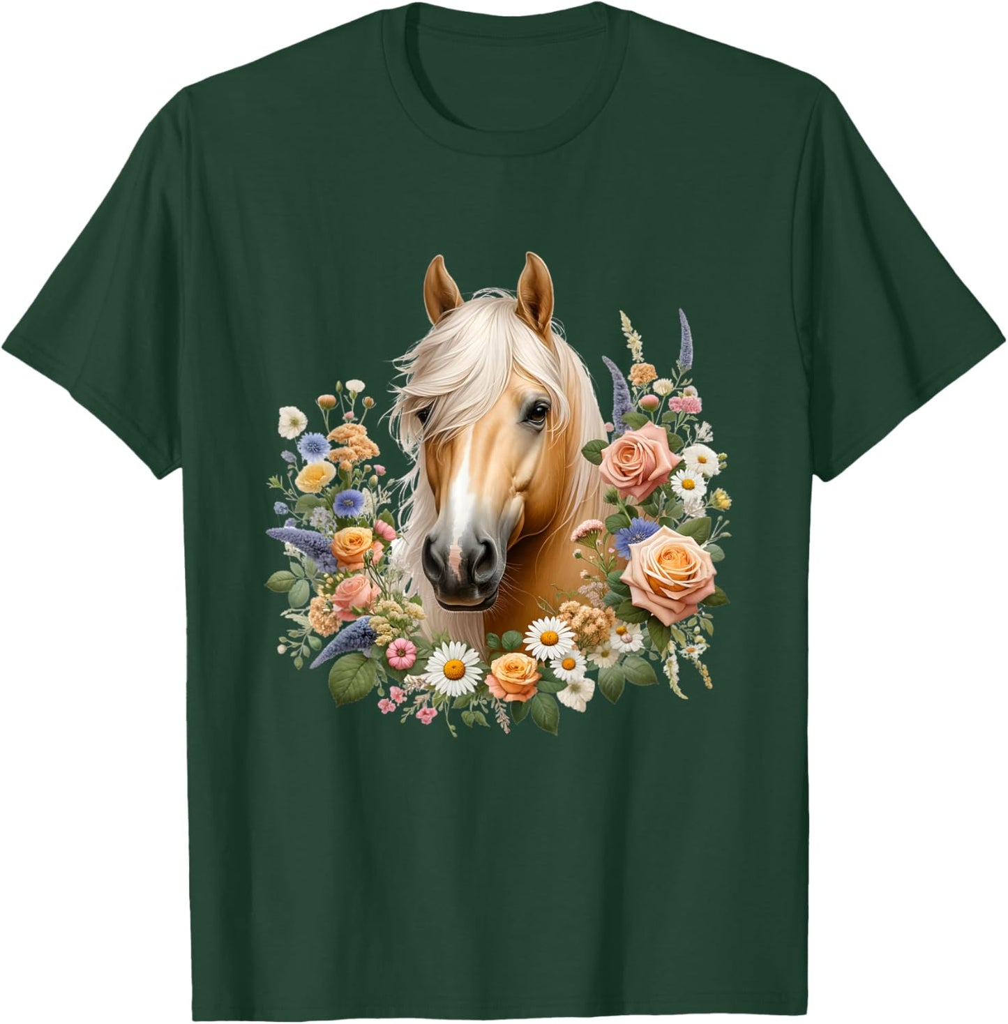 Palomino Horse T-Shirt - T-Shirt | Forest