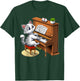 Cat Playing Piano Pianist Musician Classical Music Funny T-Shirt - T-Shirt | Forest