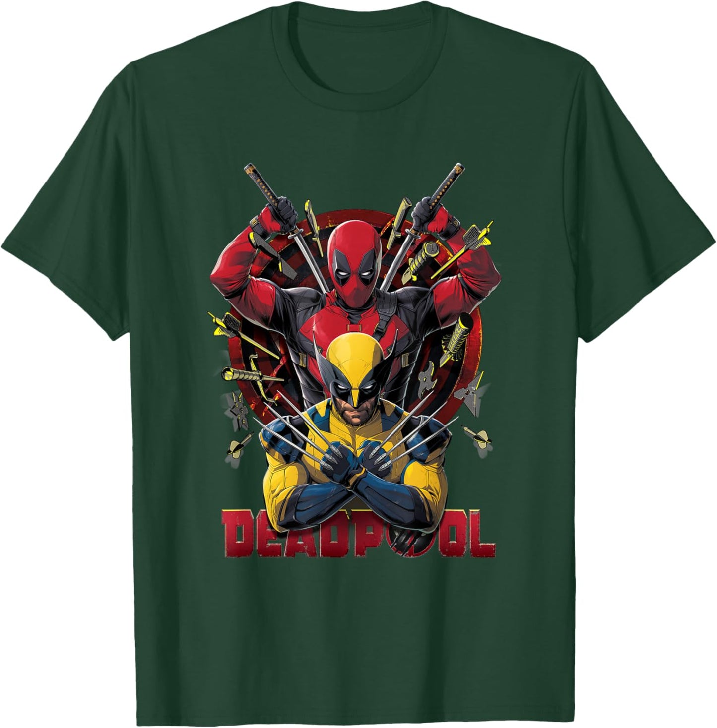 Marvel Studios Deadpool & Wolverine Claws Out Target Team-Up T-Shirt - T-Shirt | Forest
