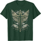 Gothic Cross Angel Goth Wings Gothic cross T-Shirt - T-Shirt | Forest