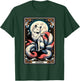 Japanese Kitsune Fox Nine Tailed Fox Tarot Card Anime T-Shirt - T-Shirt | Forest