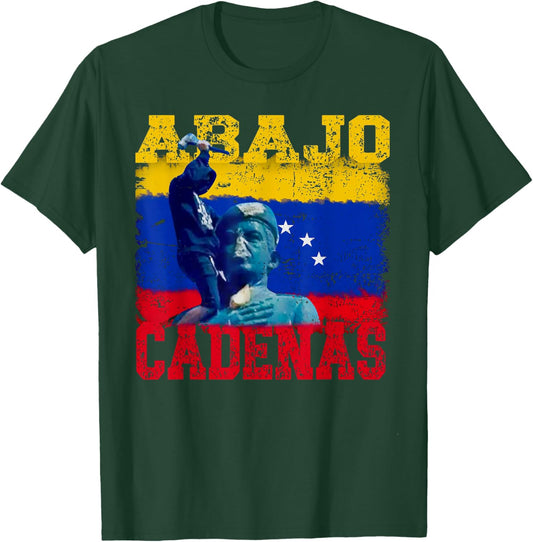 Abajo Cadenas Venezuela T-Shirt - T-Shirt | Forest