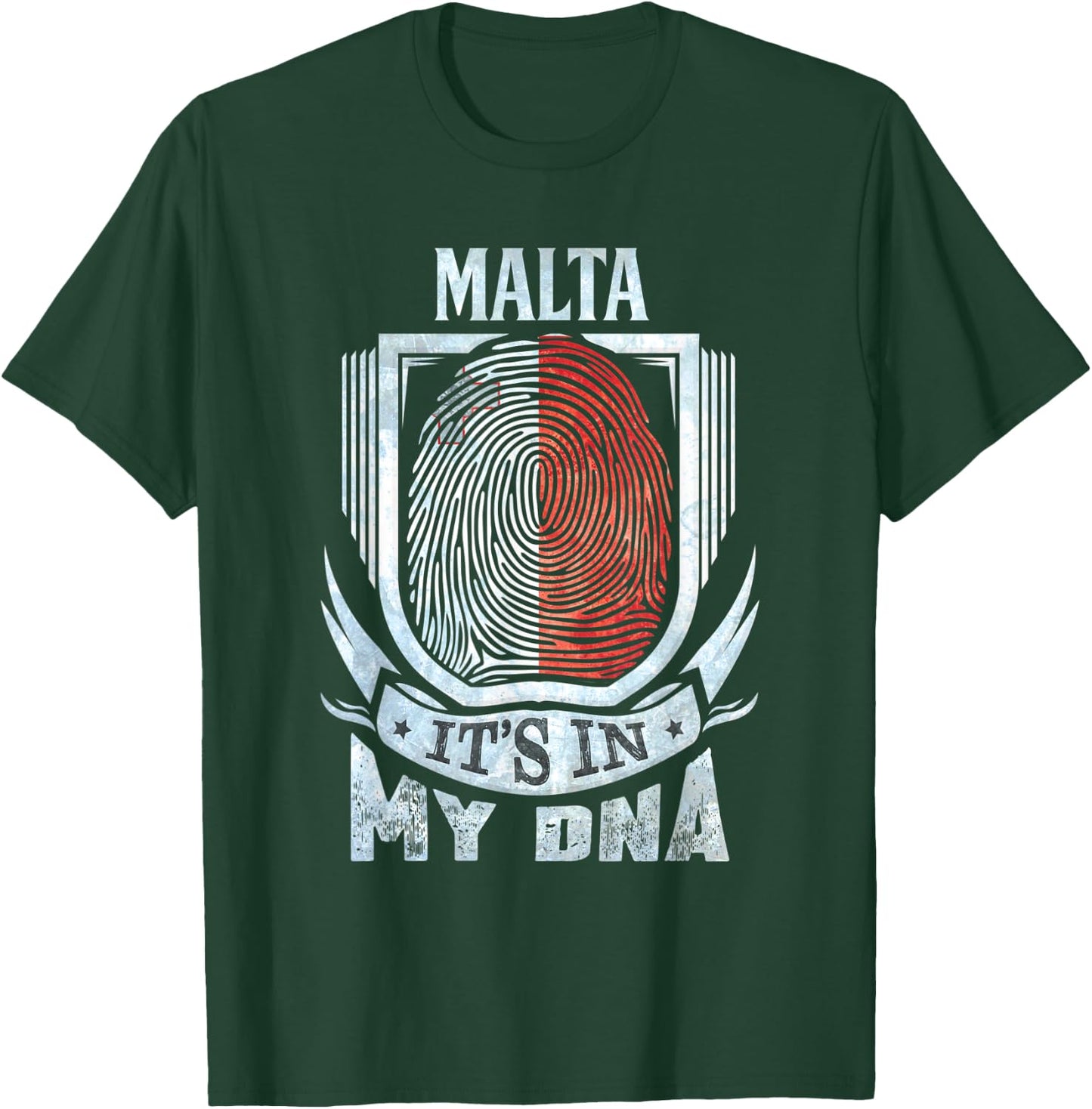 Malta Maltese DNA T-Shirt - T-Shirt | Forest