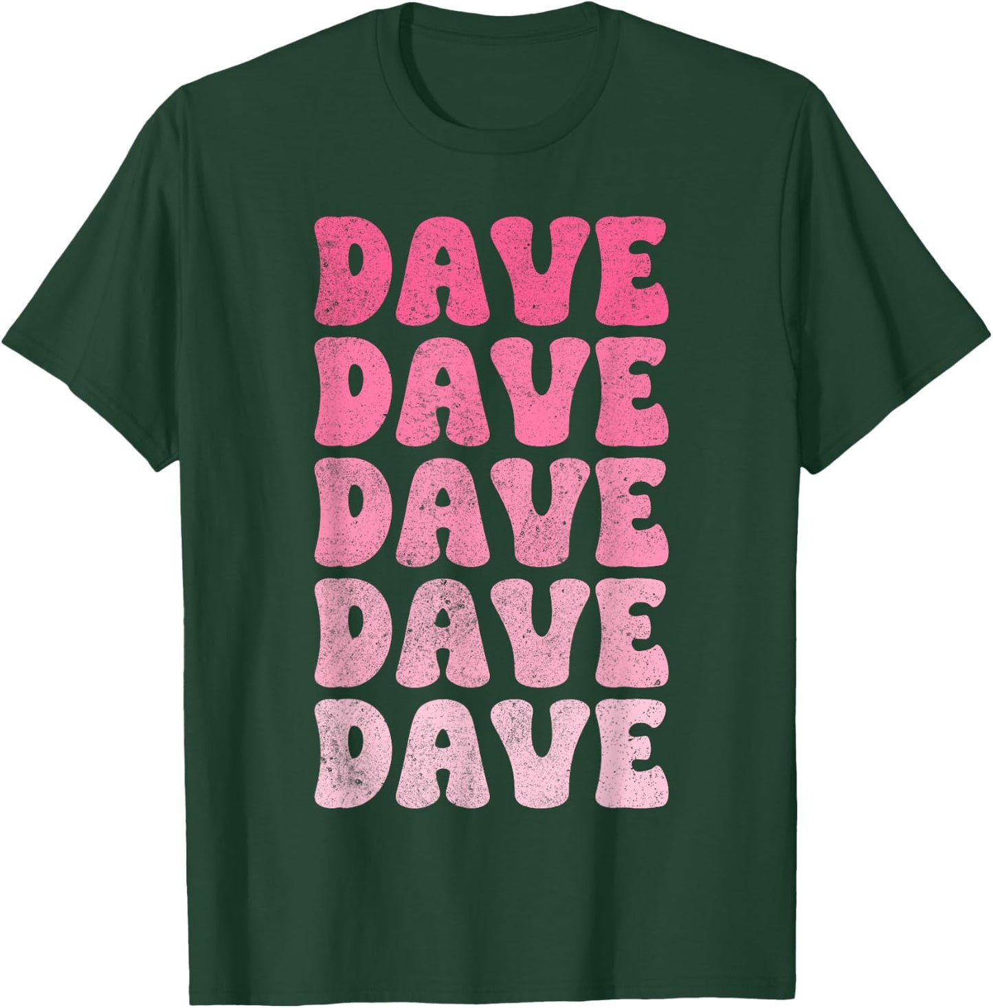 Dave Vintage Retro T-Shirt - T-Shirt | Forest