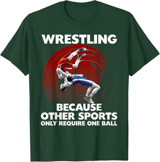 Best Wrestling Art Women Kids Wrestler Wrestling T-Shirt - T-Shirt | Forest