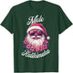 Mele Kalikimaka Retro Hawaiian Santa Claus Hawaii Christmas T-Shirt - T-Shirt | Forest